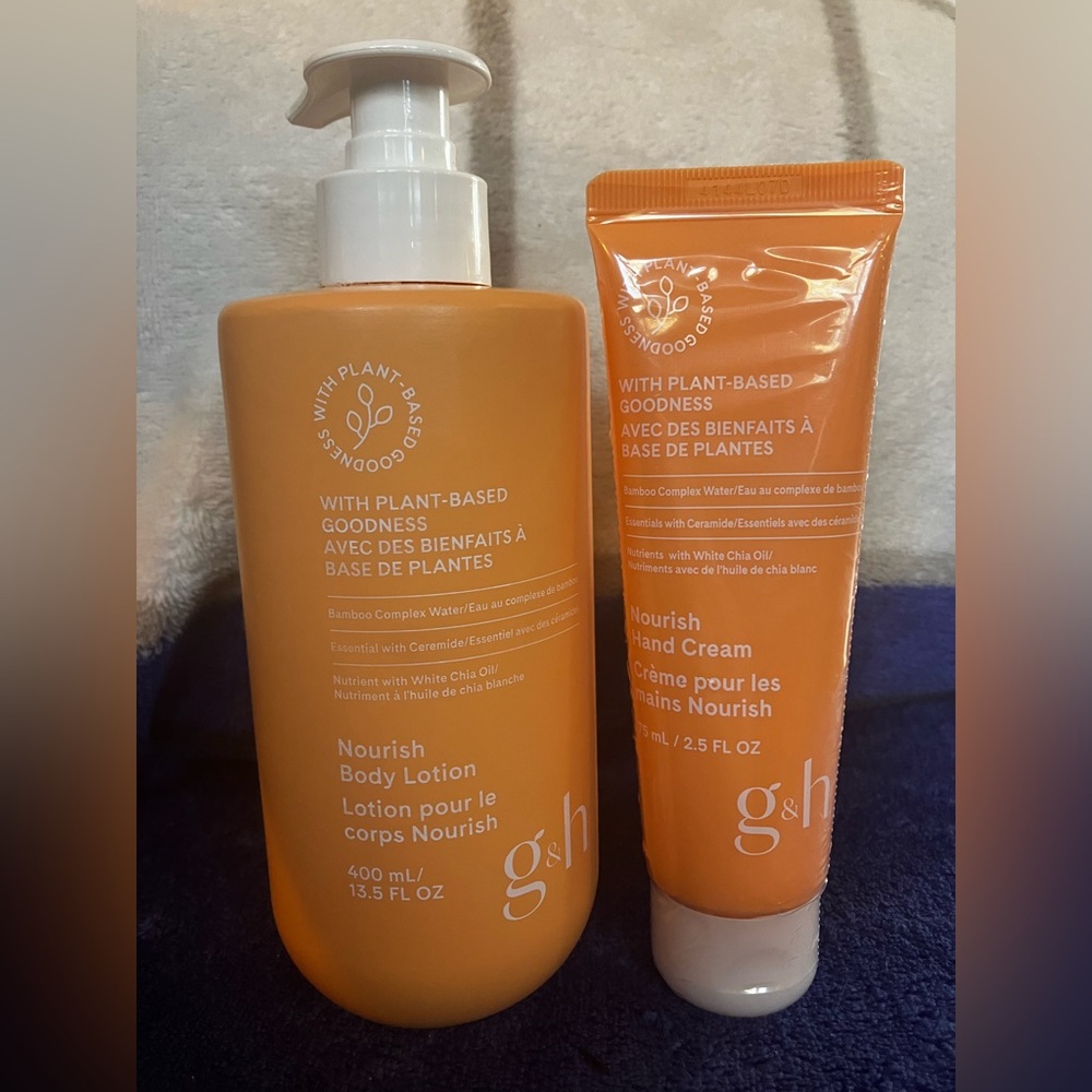 New Hand Cream & Body Lotion set